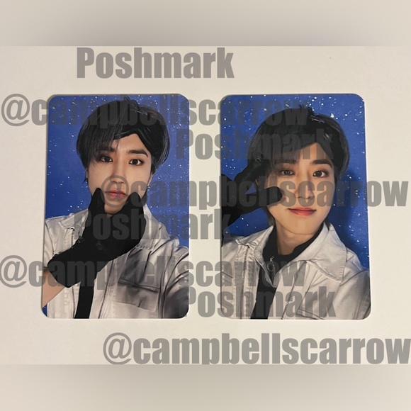 OFFICIAL STRAYKIDS HAN PILOT FOR 5 -STAR PHOTOCARD SET - Picture 1 of 2